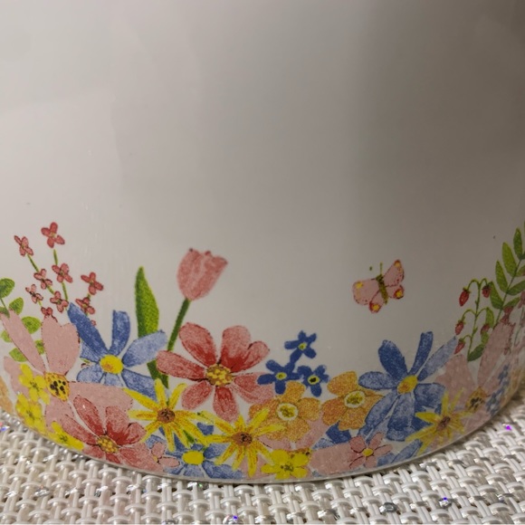 🆕 Rae Dunn Spring Collection Floral “Sugar” Jar - Picture 6 of 12
